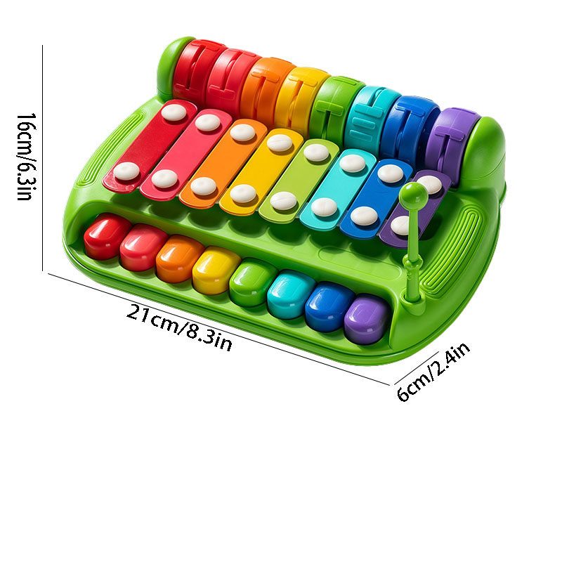 8 Note Baby Xylophone For 0-12 - Musical Instrument Harmonium review and price