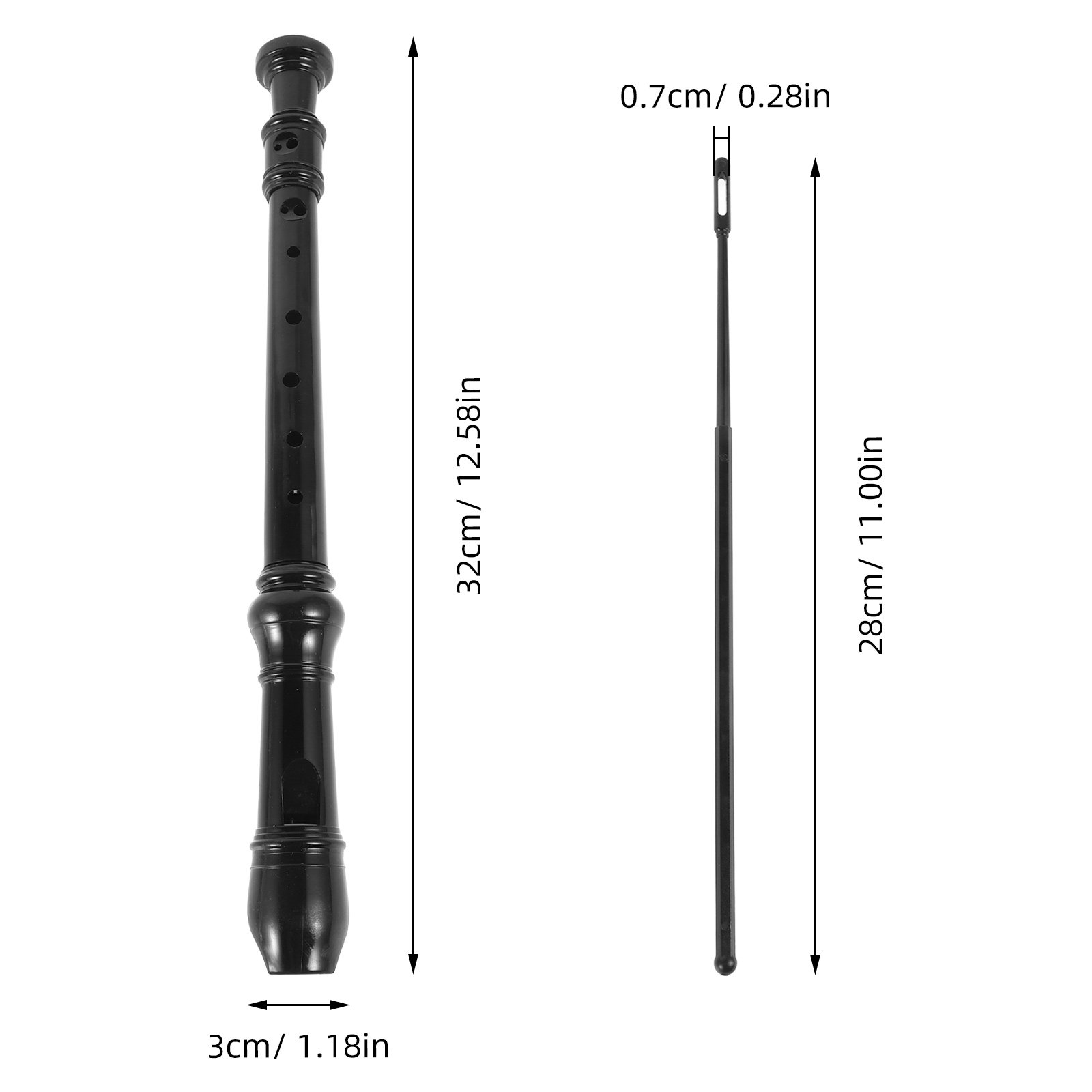 Mini Soprano Recorder 8-Hole A - Soprano Recorder Plastic review and price