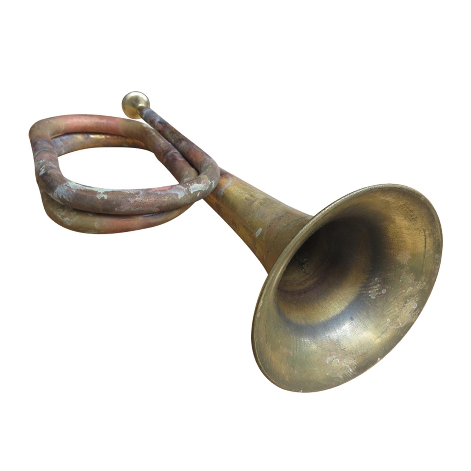 Trumpet Blowing Bugle with Mou - Musical Instrument Bugle review and price
